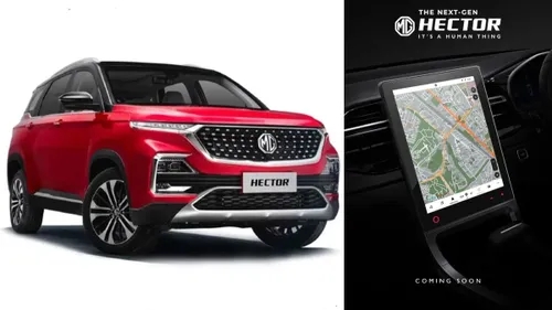 MG Hector 2022 के इंटीरियर का खुलासा: जल्द लॉन्च की संभावना !!