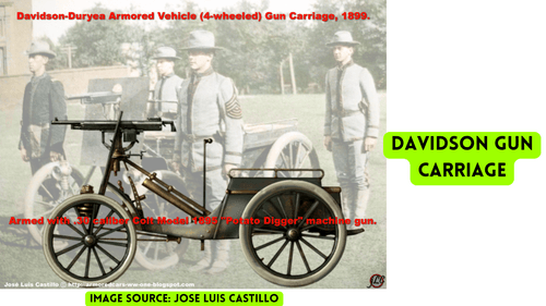 Davidson Automobile Battery Armoured Car