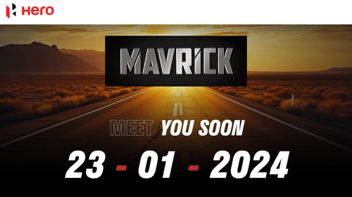 Harley Davidson X440 पर आधारित Hero Mavrick 440 को 23 जनवरी को लॉन्च किया जाएगा