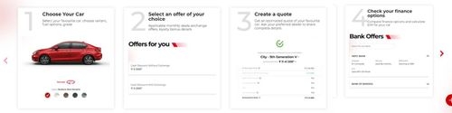 Book Your Honda Car in 4 Easy Steps from the Comfort of Your Home
