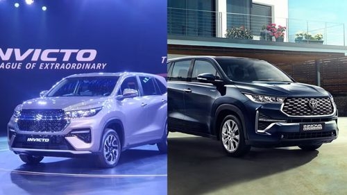 Toyota Innova Hycross की तुलना में नई Maruti Invicto कैसी है?