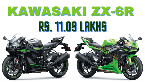Kawasaki ZX-6R Launched at RS. 11.09 Lakhs in India news