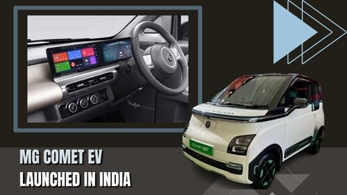 MG Motor India ने Comet EV को 7.98 लाख रुपये की कीमत पर लॉन्च किया | स्पेसिफिकेशन और फीचर्स