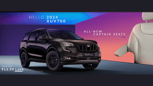 Mahindra ने 2024 XUV700 लॉन्च की: 6 सीटर विकल्प, वेंटिलेटेड सीटें और बहुत कुछ मिलता है
