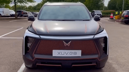 Mahindra XUV.E8 इलेक्ट्रिक SUV, XUV700 के बाद बनाई गई: प्रोडक्शन-रेडी फॉर्म सामने आया