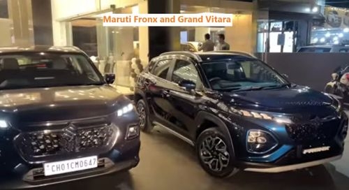 Maruti Fronx और Grand Vitara: कार स्वर्ग में बना एक मैच एक साथ देखा गया