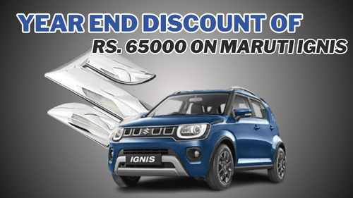 दिसंबर ऑफर में Maruti Ignis पर रु. 65000 का भारी डिस्काउंट पाएं news