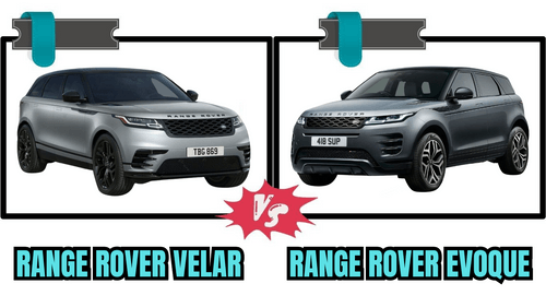 A Comprehensive Comparison: Range Rover Velar vs. Range Rover Evoque