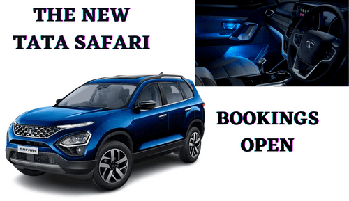 Tata Motors Opens Bookings for the 2023 Tata Safari- The Company's Flagship Sport Utility Vehicle (SUV)