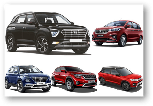 Top 5 bestselling utility vehicles in FY2021