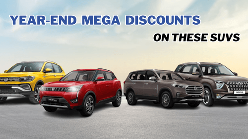 इन SUVs पर मेगा ईयर-एंड डिस्काउंट का लाभ उठाएं: सभी बजट के लिए अविश्वसनीय सौदे