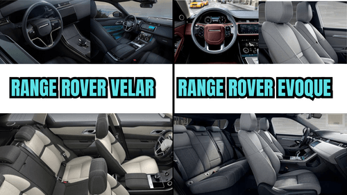A Comprehensive Comparison: Range Rover Velar vs. Range Rover Evoque
