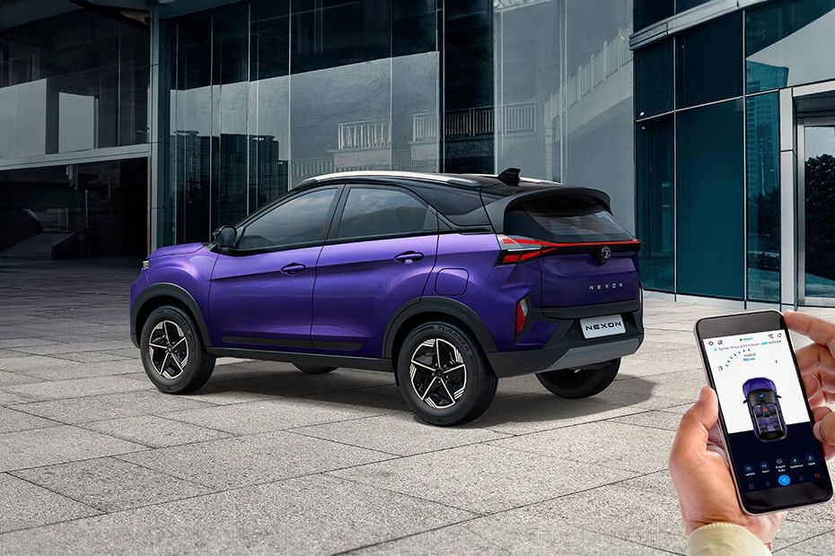 Tata Nexon  Left Side Rear View