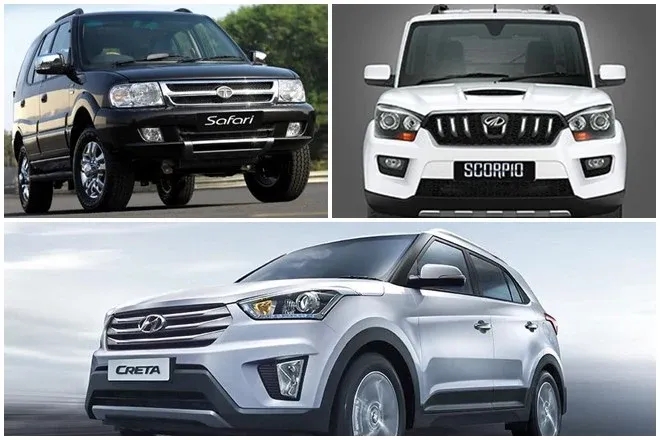 भारत में सबसे अच्छी इस्तेमाल की जाने वाली SUV कारें