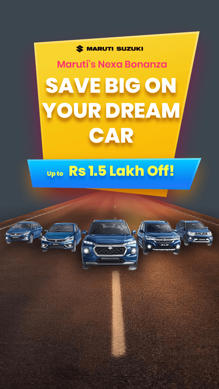 <p>Maruti's Nexa Bonanza: Save Big on Your Dream Car - Up to Rs 1.5 Lakh Off!</p>