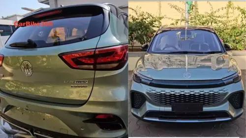 MG Astor Facelift Incoming? Astor-Based Hybrid VS SUV Spotted on Indian Roads; Check Details 
