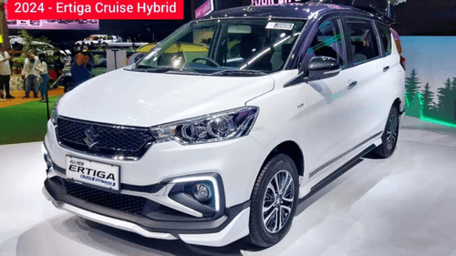 2024 Suzuki Ertiga Cruise Hybrid launched at IIMS 2024.