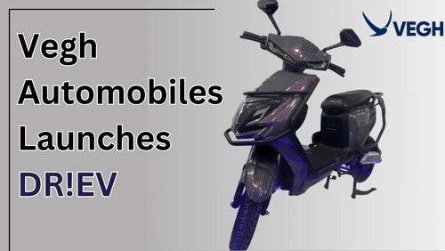 Vegh Automobiles Launches DR!EV at INR 70,000 | To Expand Business Reach in B2B 