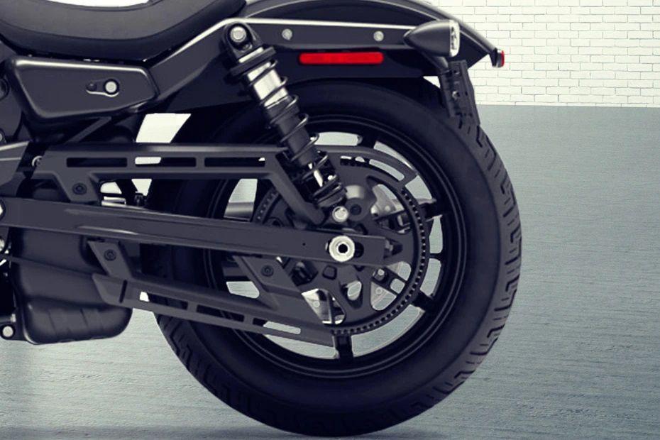 Harley davidson nightster rear tyre view