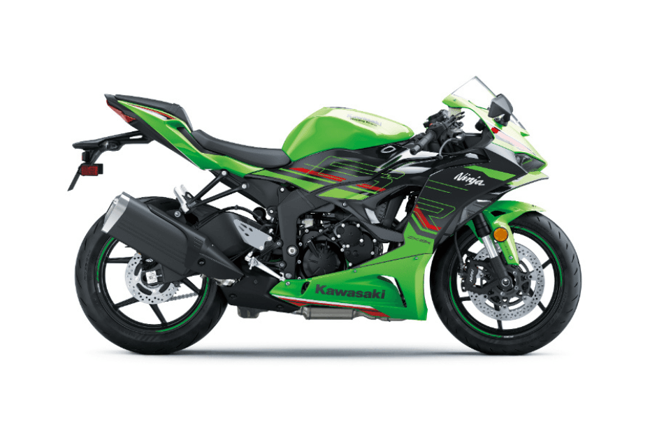 Kawasaki ninja zx 6r right side