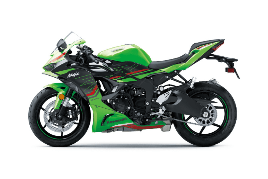 Kawasaki ninja zx 6r left side