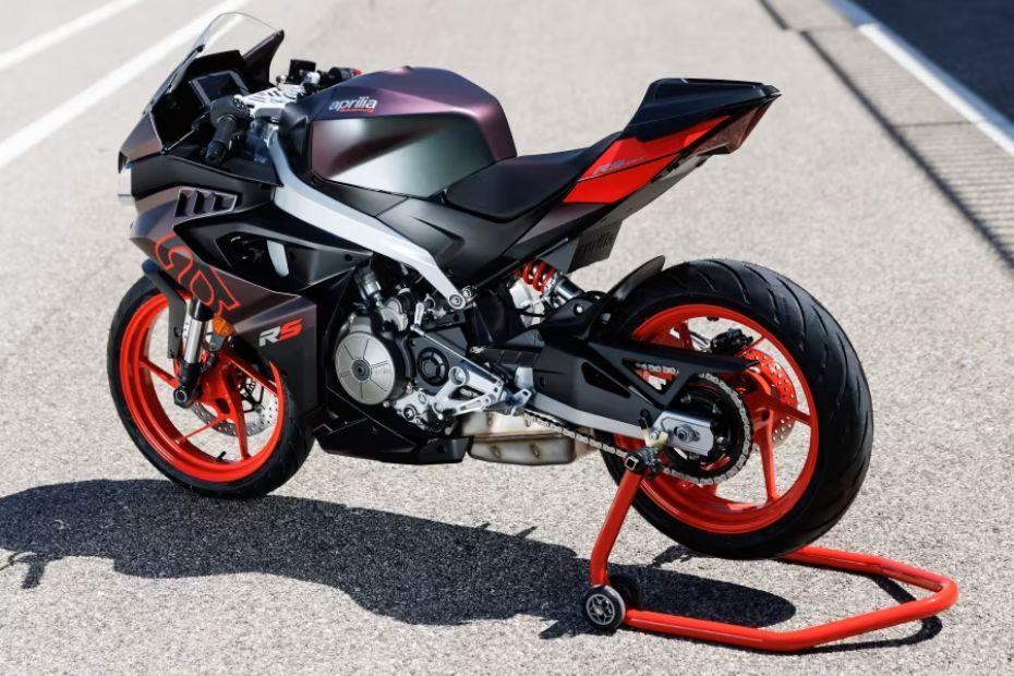 Aprilia rs 457 rear left side