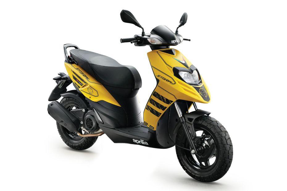 Aprilia SR Storm Yellow