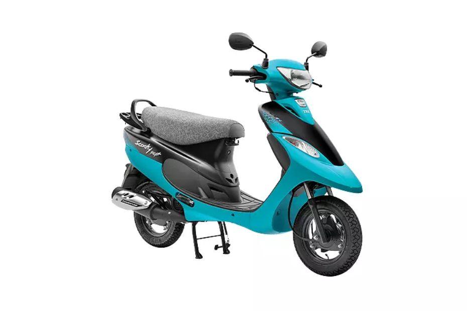 TVS Scooty Pep Plus - Aqua Matte