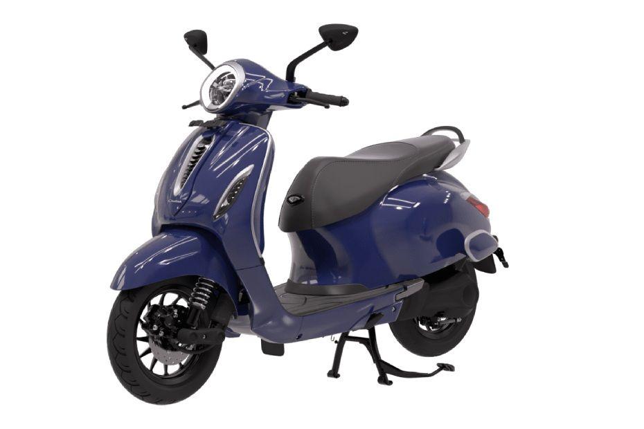 Bajaj Chetak Front left side