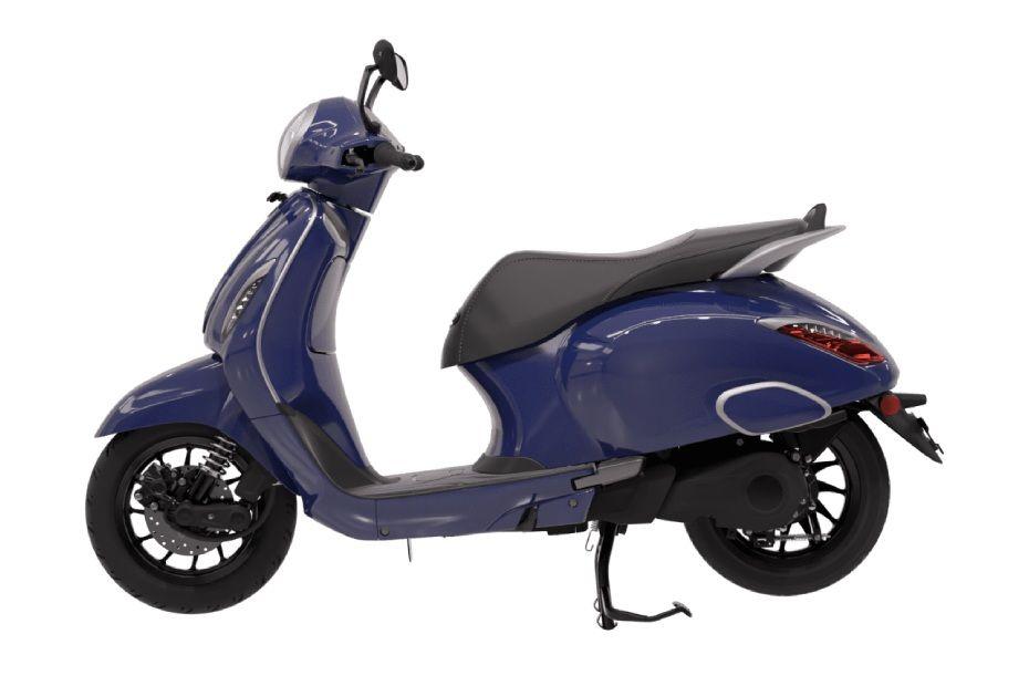 Bajaj Chetak Left side