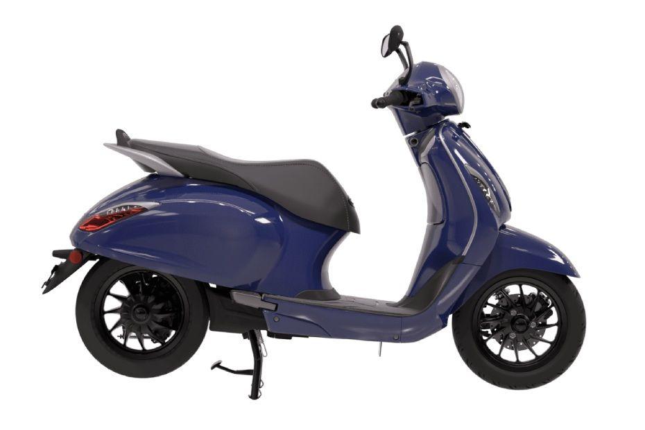 Bajaj Chetak Right side