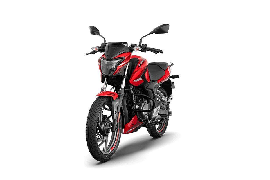 Bajaj pulsar p150 front left view