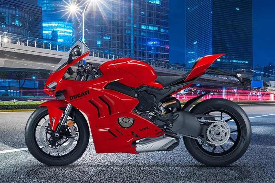 Ducati panigale v4 left view