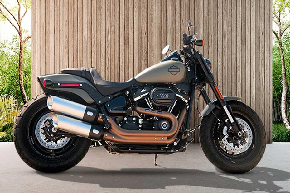 Harley davidson fat bob 114 right side view