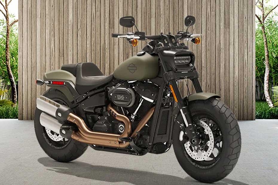 Harley davidson fat bob 114 right front three quarter
