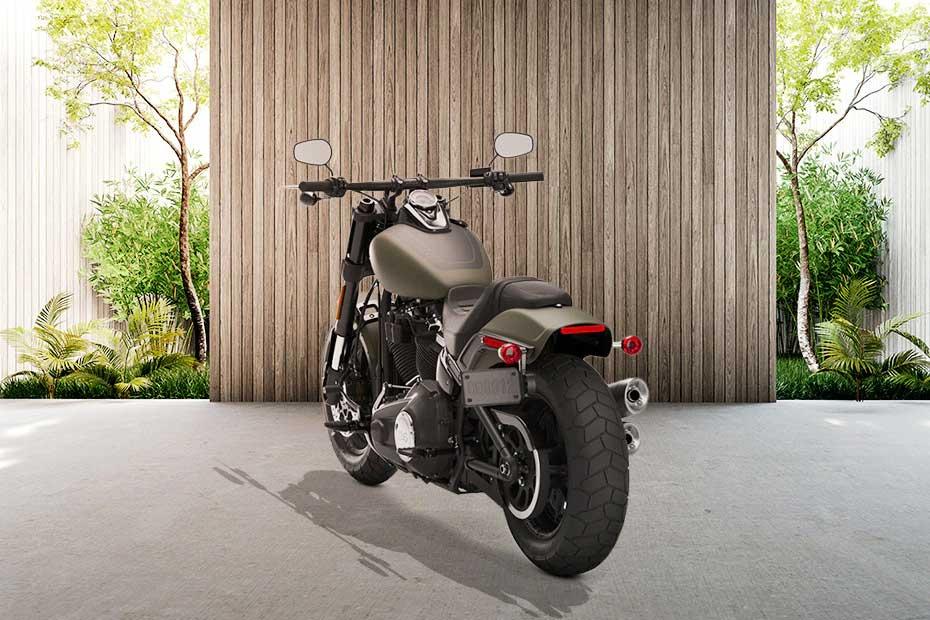 Harley davidson fat bob 114 rear left view