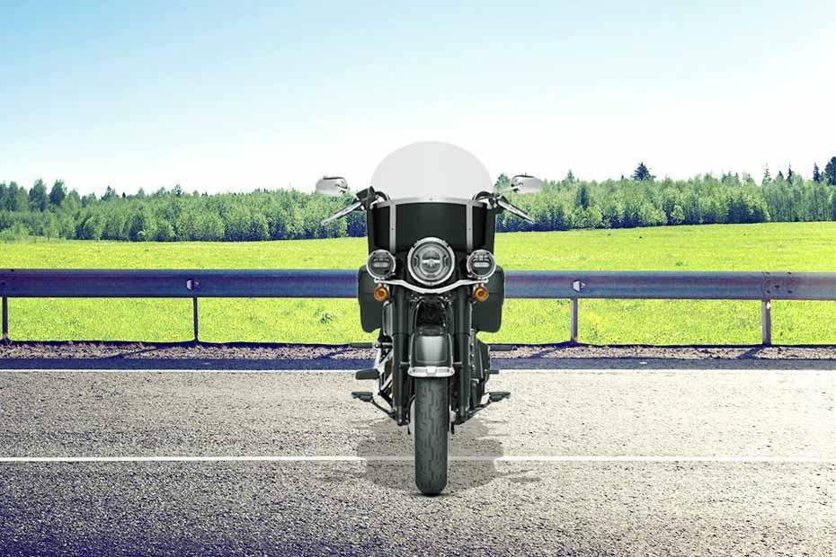 Harley davidson heritage classic front view