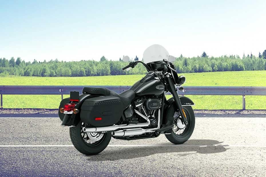 Harley davidson heritage classic rear right side view