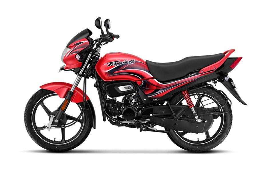 Hero passion plus Left side view