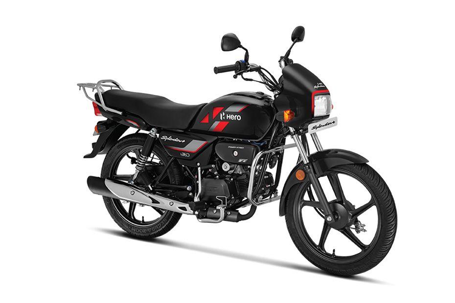 Hero Splendor Front right side view