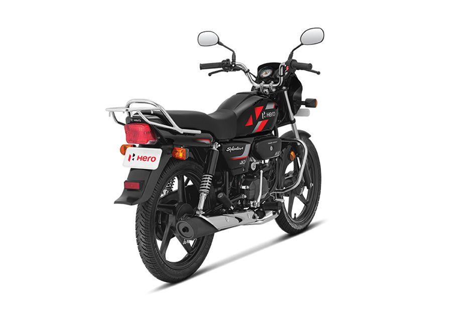 Hero Splendor Rear view