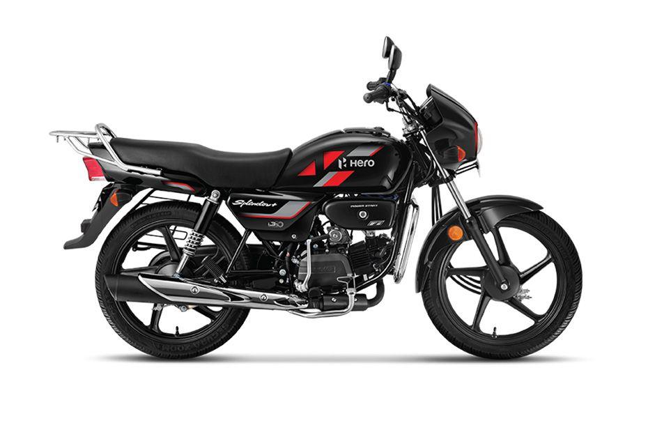 Hero Splendor Right side view