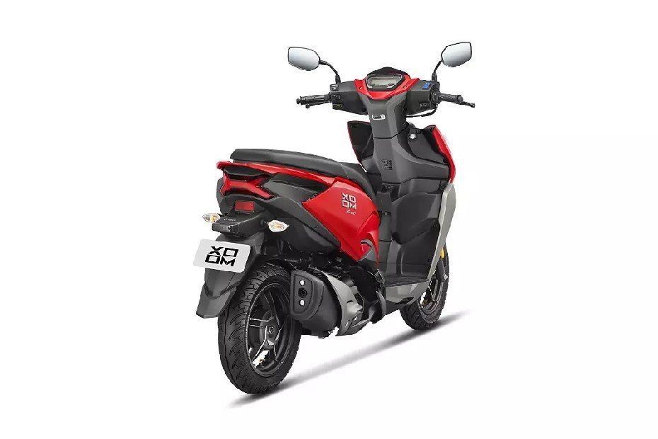 Hero Xoom 110 Right Side Rear View
