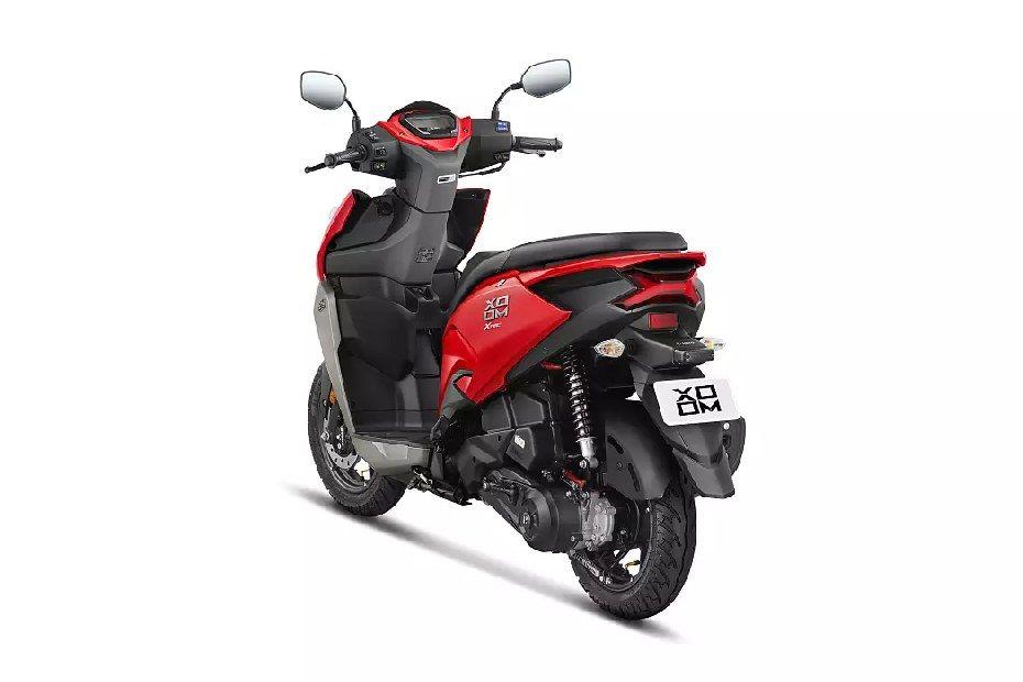 Hero Xoom 110 Left Side Rear View