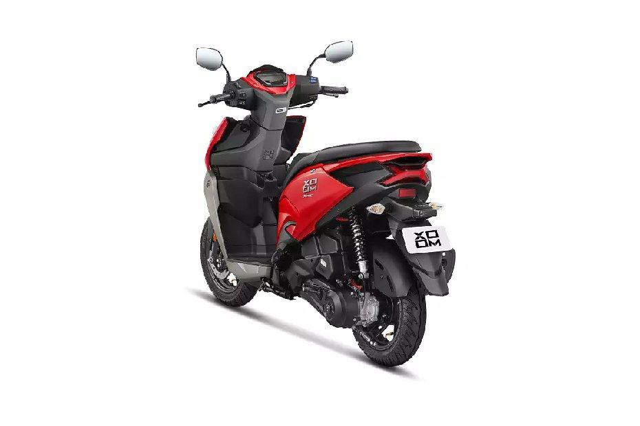 Hero Xoom 110 Left Side Rear View