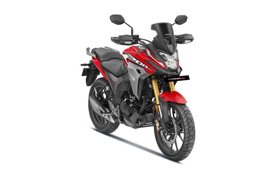Honda cb200x front right side