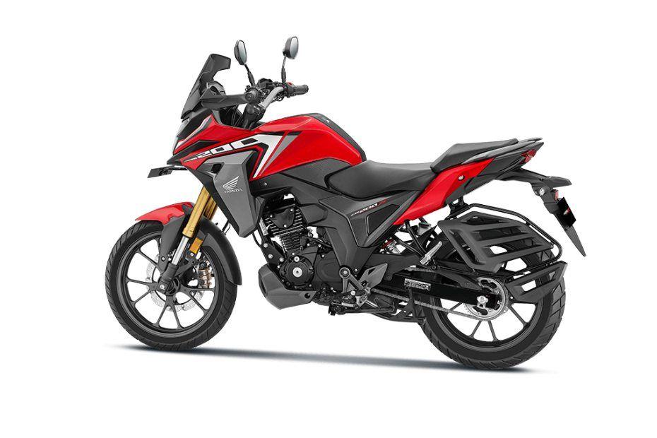 Honda cb200x left side