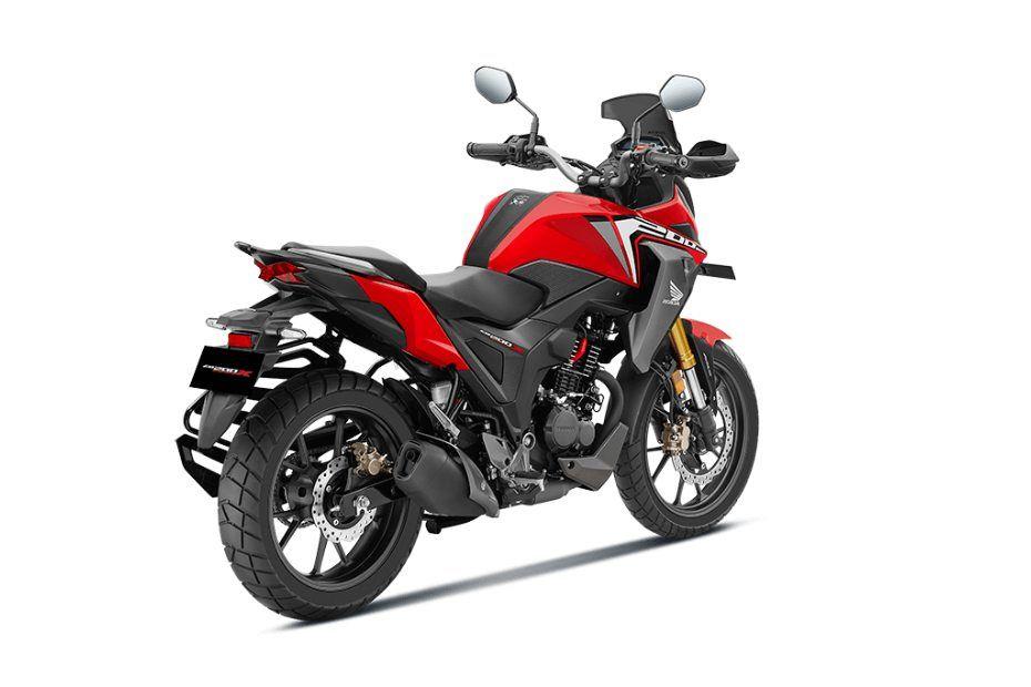 Honda cb200x rear right side