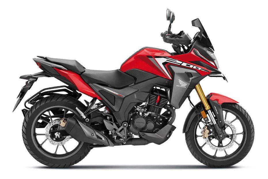 Honda cb200x right side