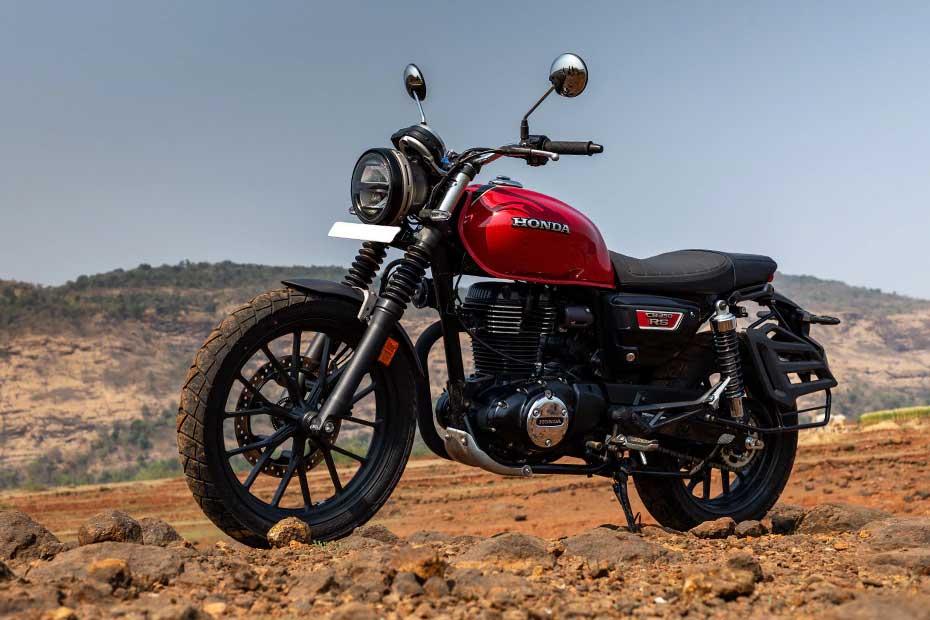 Honda cb350rs front left three quarter
